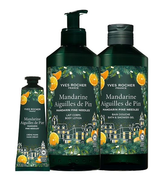 Mandarina Hojas pino Yves Rocher