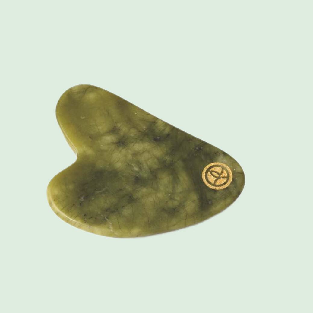 Gua Sha: piedra de masaje facial
