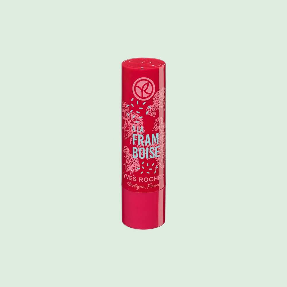 Bálsamo de Labios con Color Frambuesa