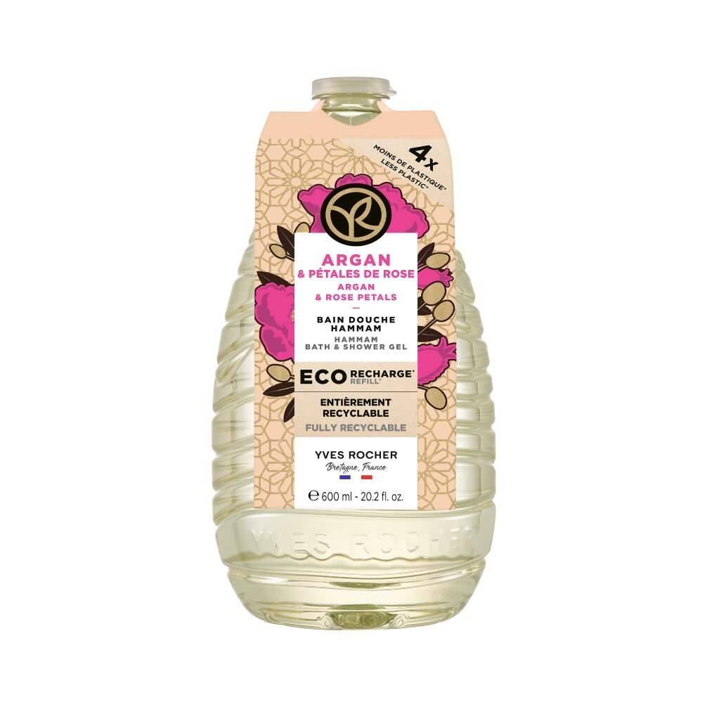 Refill Gel de ducha Argán & Pétalos de Rosa