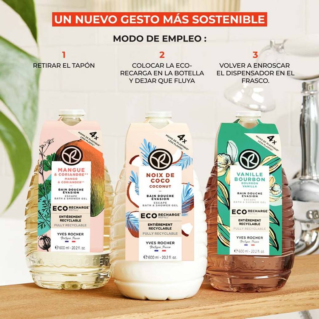 Refill Gel de ducha Avena & Trigo Sarraceno