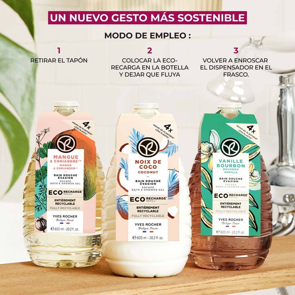 Refill Gel de ducha Frambuesa & Hierbabuena