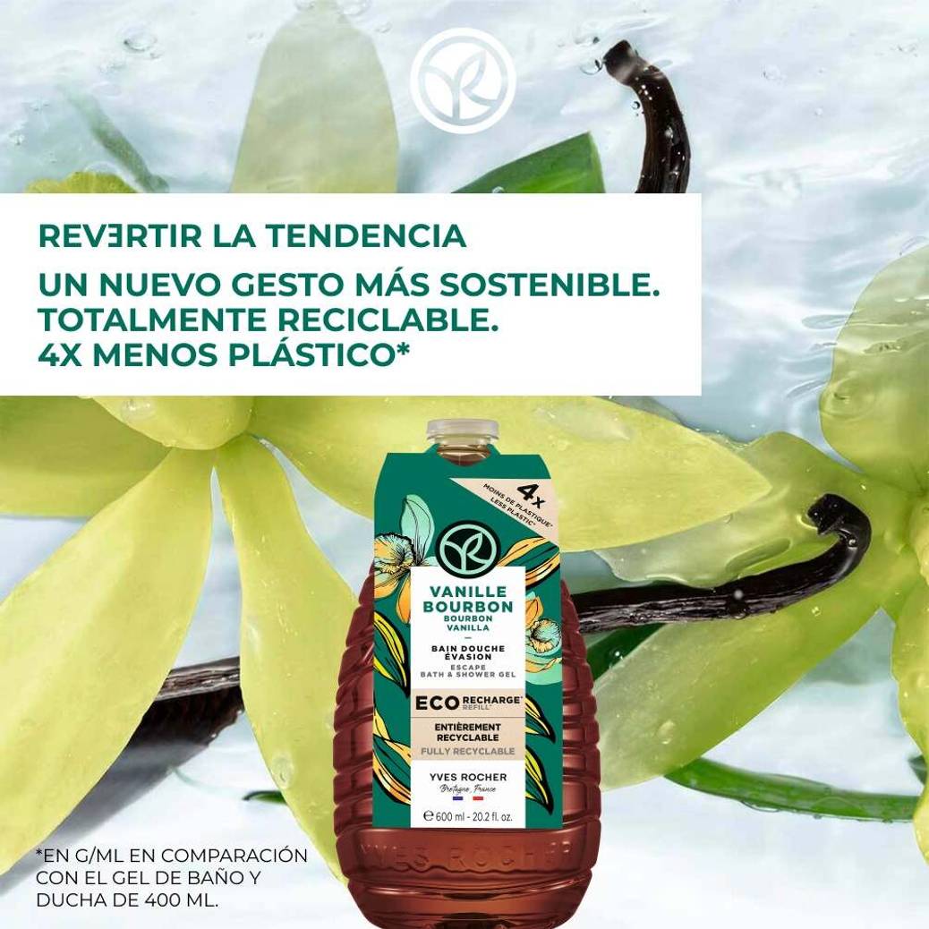 Refill Gel de ducha Vainilla Bourbon