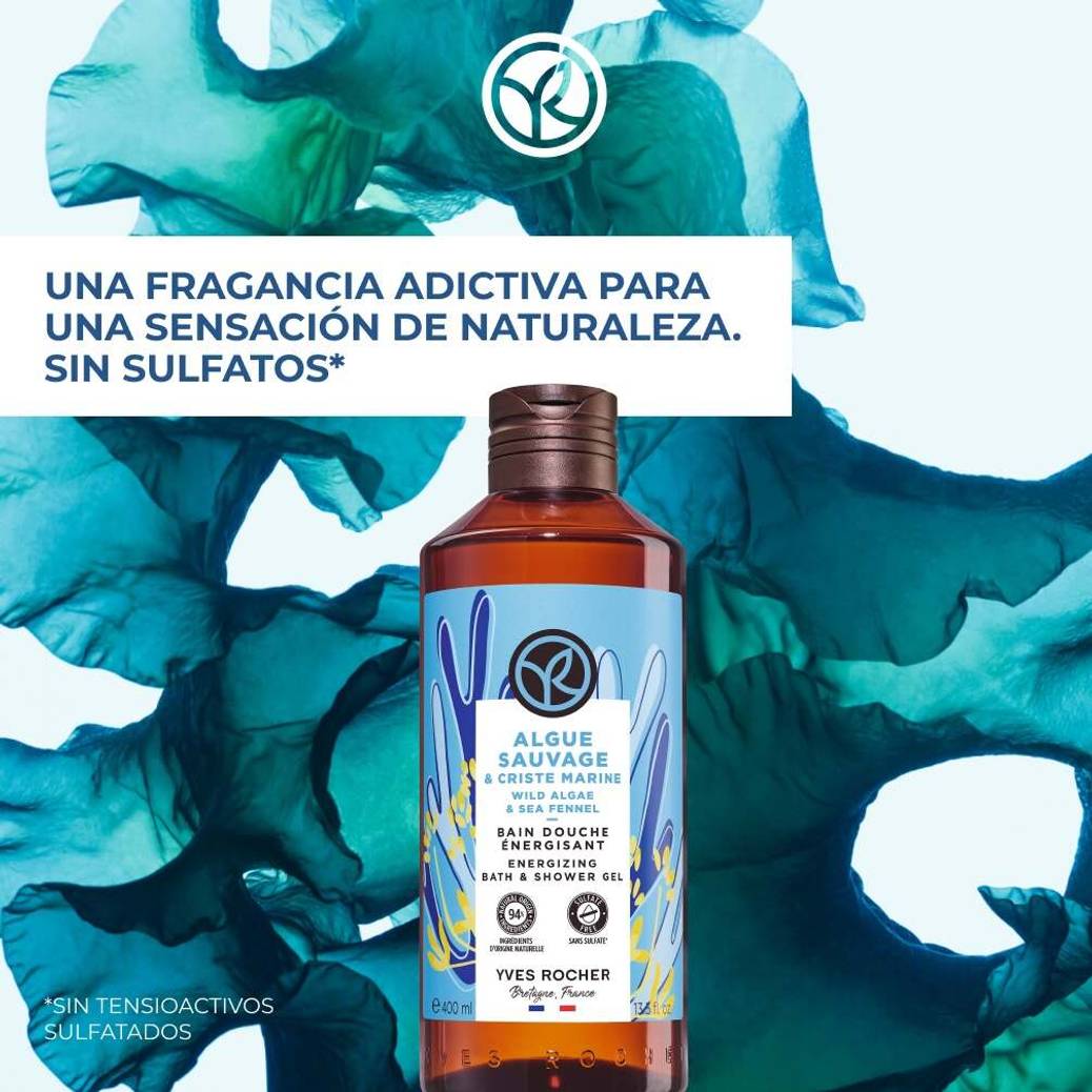 Gel de Ducha Alga Salvaje & Hinojo Marino
