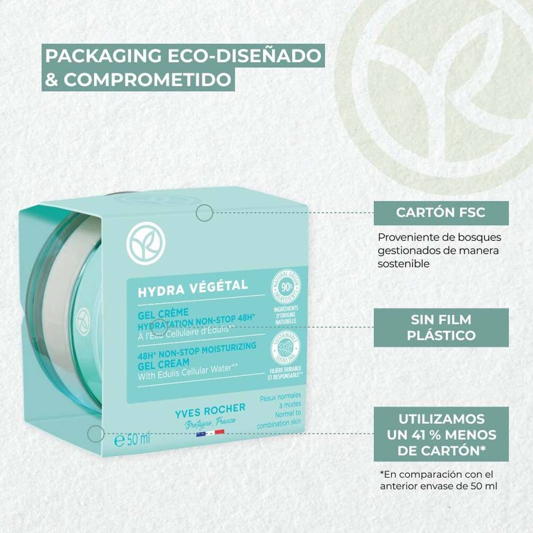 Gel Crema Hidratación Non-stop 48H