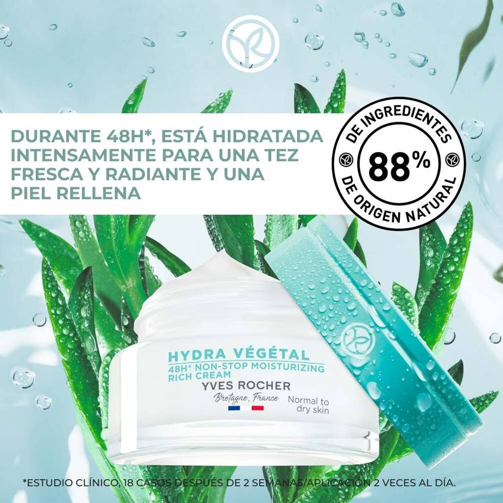 Crema Rica Hidratación Non-stop 48H