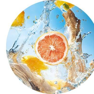 Limón, pomelo, cedro