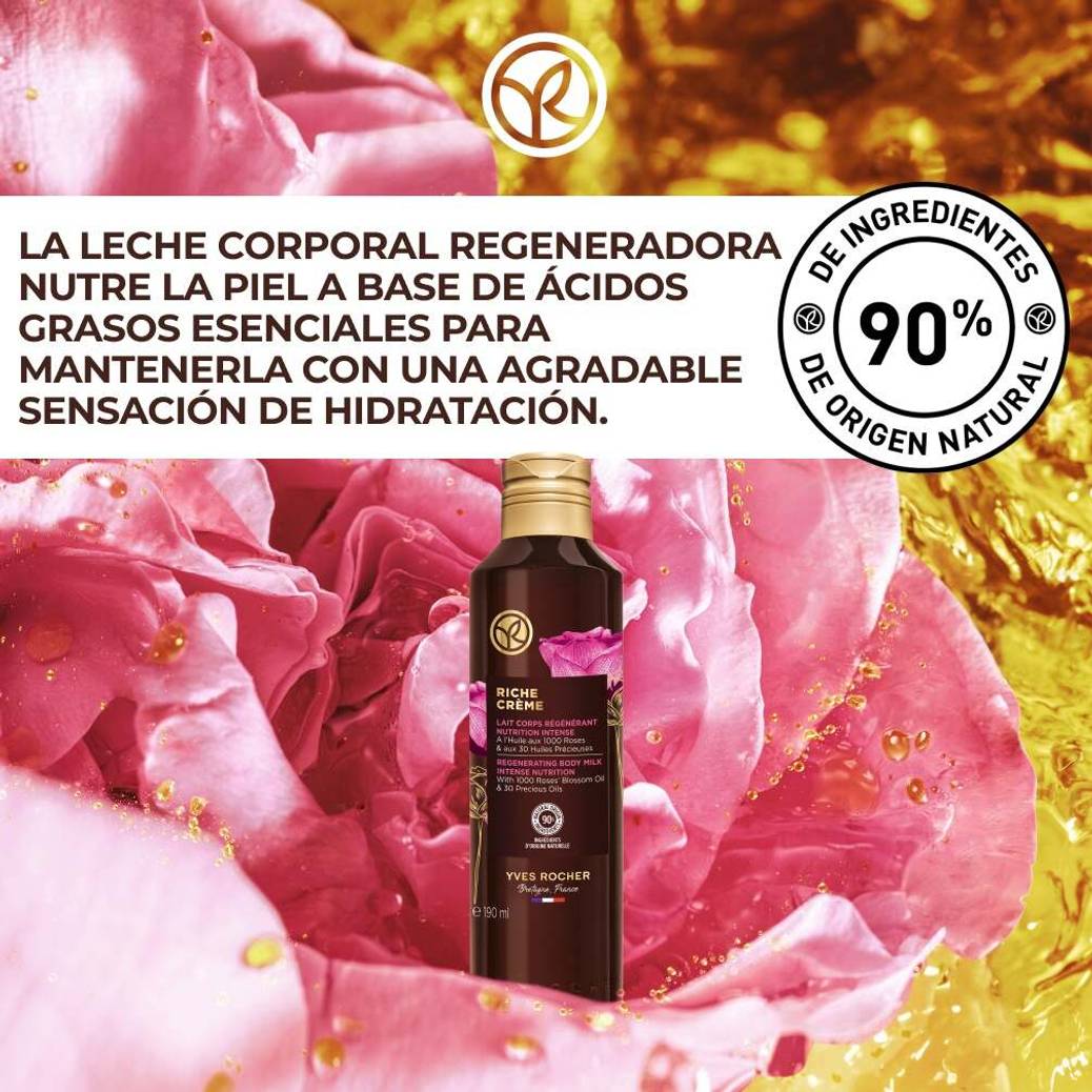 Leche Corporal Regenerante Nutrición Intensa