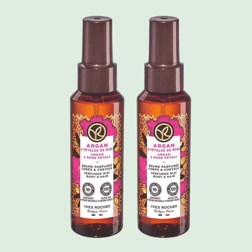 Kit dúo Bruma Perfumada Argán & Pétalos de Rosa