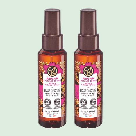 Kit dúo Bruma Perfumada Argán & Pétalos de Rosa