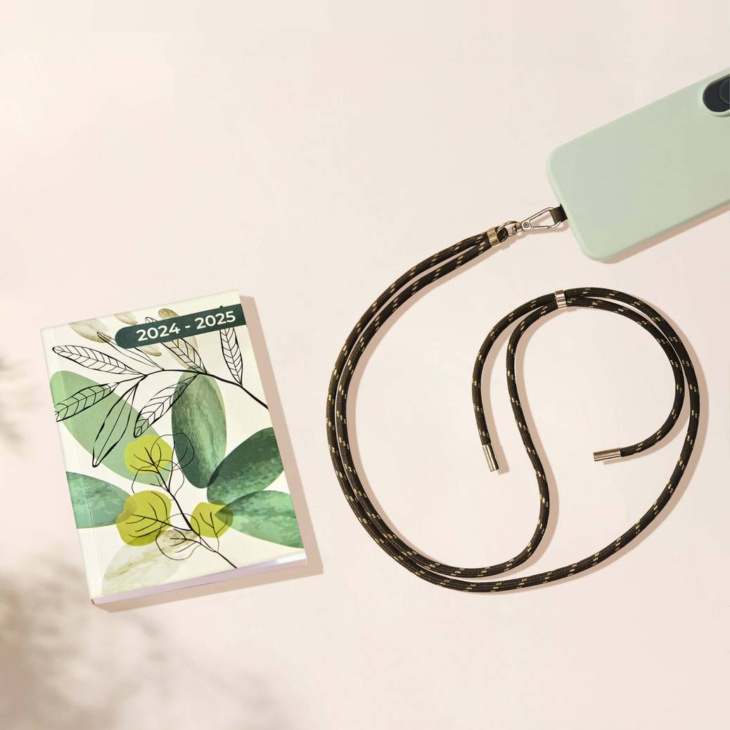 Agenda & Cordón para móvil