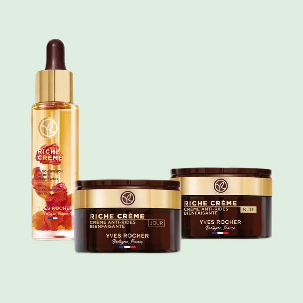 Kit de cuidado facial Día/Noche Riche Creme