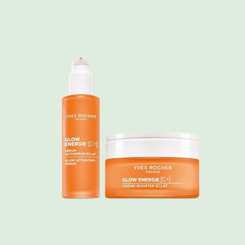 Kit Cuidado Facial Vitamina C - Glow Sérum & Crema