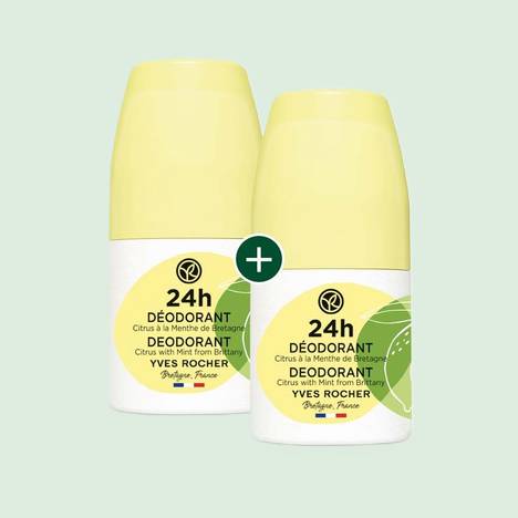 1+1 Desodorante Citrus con Menta de Bretaña