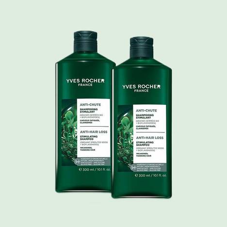 Kit Dúo Anti-caída - 2 Champús para cabello frágil