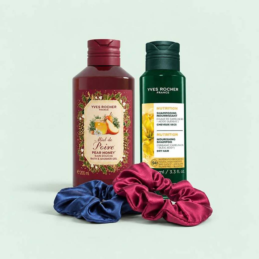 Kit de Ducha y Cuidado Capilar Miel de Pera S
