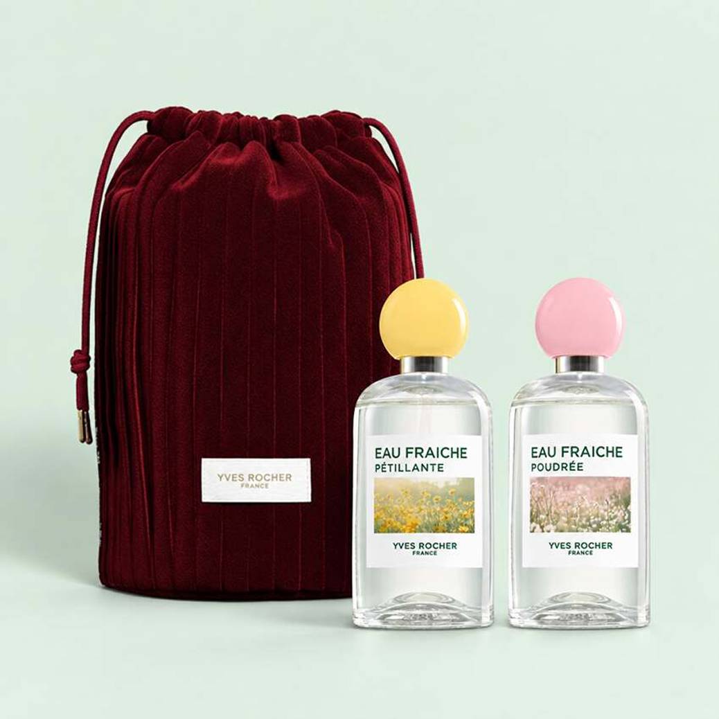 Kit Dúo Eaux Fraîches Chispeante y Empolvada con Joya