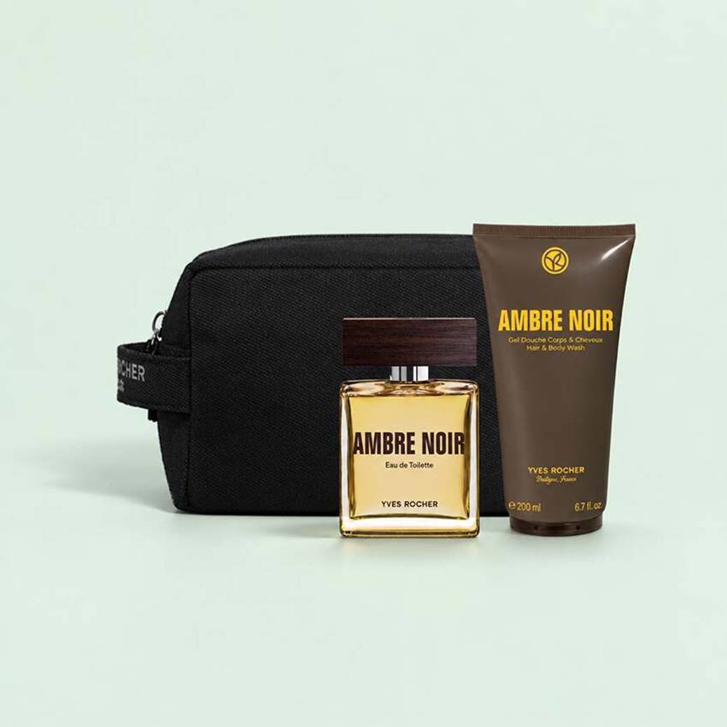 Kit Esencial Perfumado Ambre Noir para Hombre